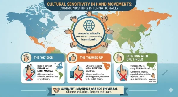 body language hand movements