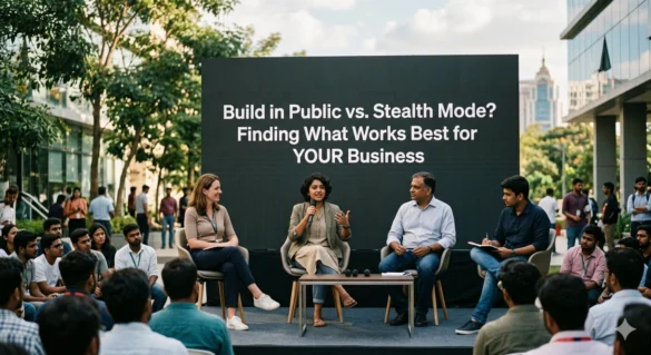build in public or stealth