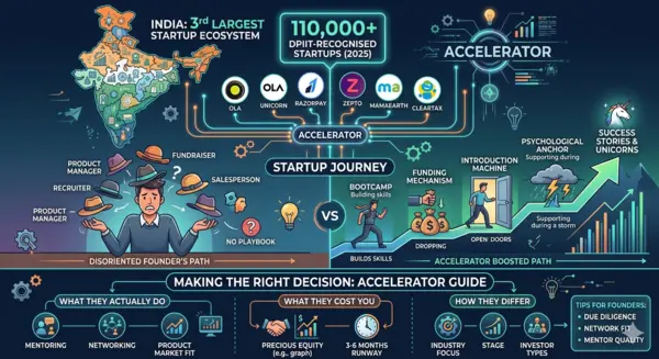 startup accelerators infographic