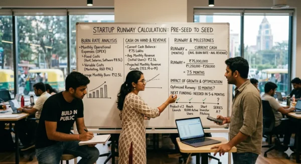 startup runway calculation